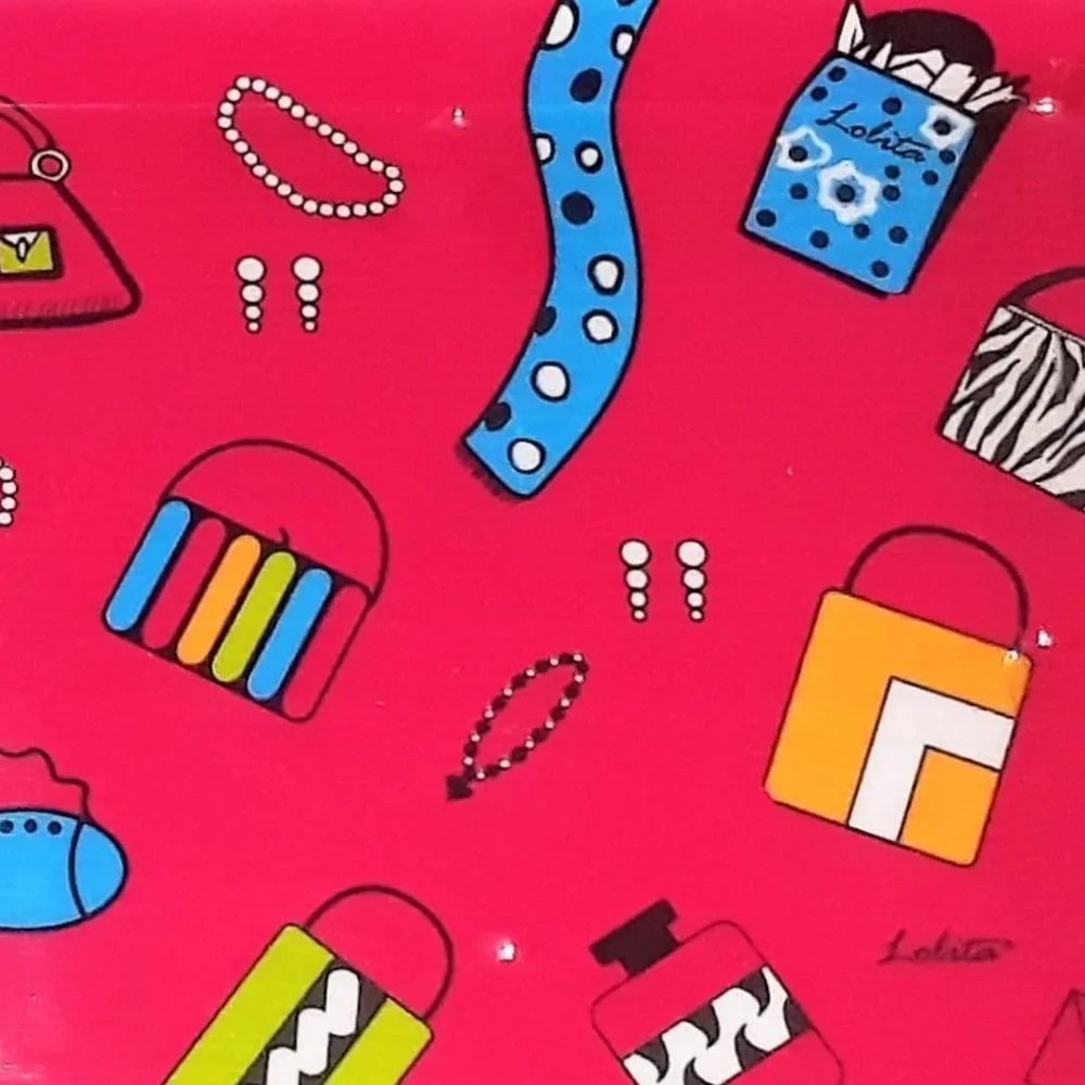 Lolita Shopaholic Too Melamine Hostess Tray Set